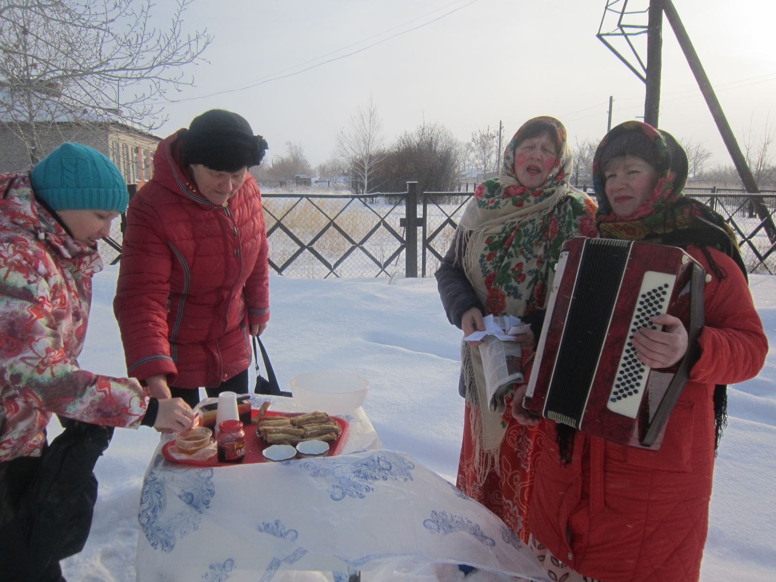 Открытие масленичной недели